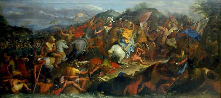 Charles Le Brun, Le Passage du Granique, 1665.jpg