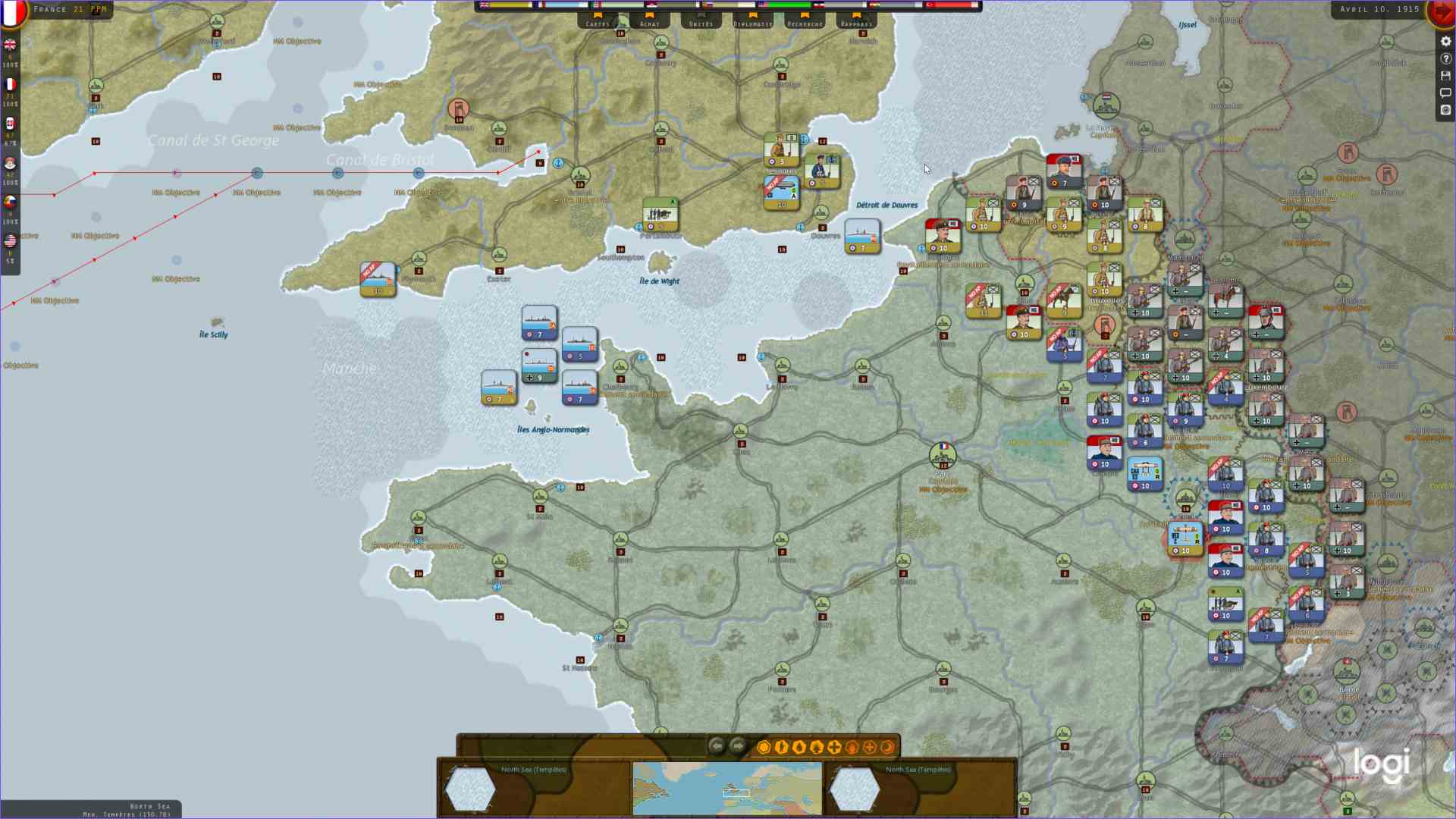 On va essayer de finir la Belgique rapidement