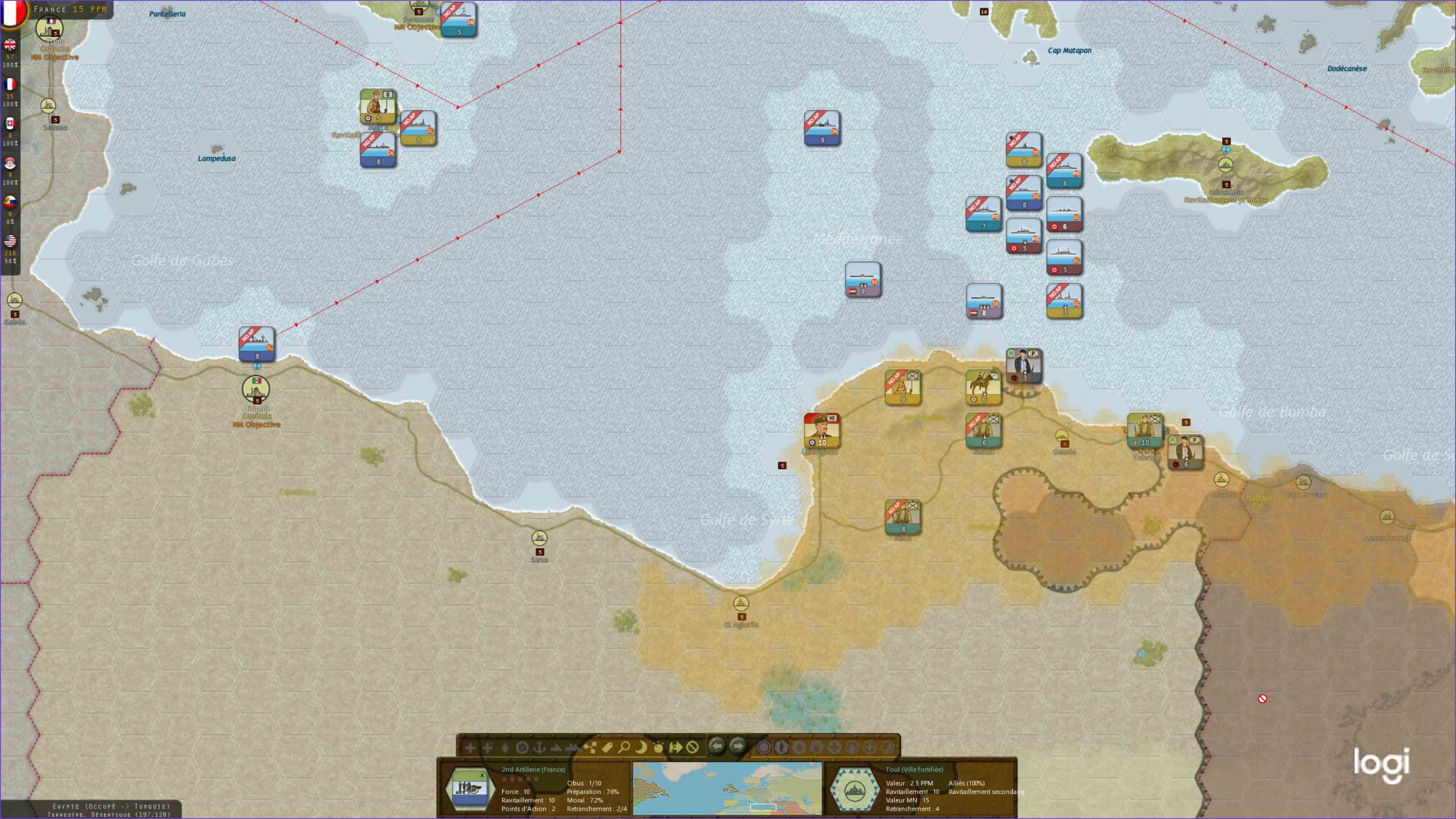 Les anglais sont de retour ! Combats navals en vue.